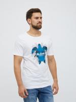 футболка мужская (BEYAZ) L 7501-FB