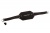 Пояс кожаный с цепью (атлетический) 115 см черный OS-0333-5